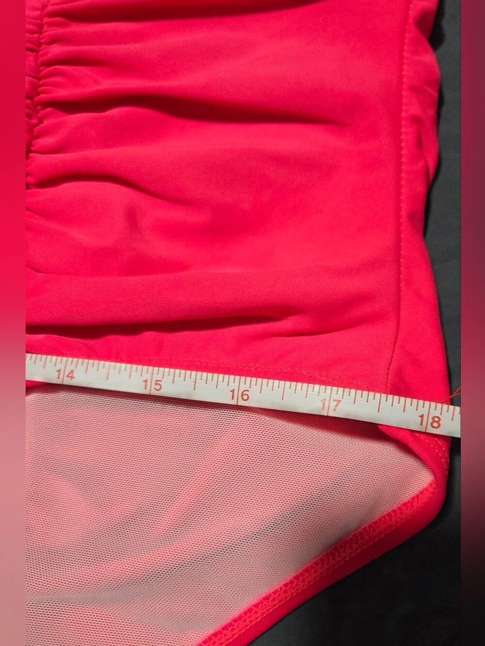 torrid High-Waist Ruched Bikini Bottoms - Neon Pink